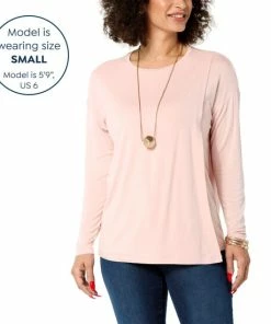 Top 10 🥰 MarlaWynne WynneLayers Crewneck Jersey Knit Tee With Overlap Detail Creme Fraiche ⭐ -Outlet MarlaWynne Sales unnamed file 180