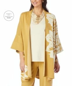 Brand new 🛒 MarlaWynne Jacquard Knit Drama Topper Sea Mist Combo 👍 -Outlet MarlaWynne Sales unnamed file 1806