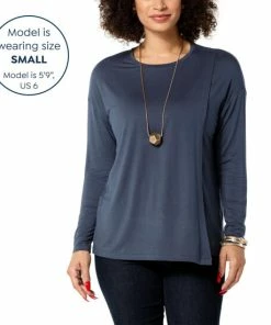 Top 10 🥰 MarlaWynne WynneLayers Crewneck Jersey Knit Tee With Overlap Detail Creme Fraiche ⭐ -Outlet MarlaWynne Sales unnamed file 181