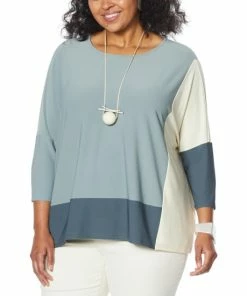 Coupon ⌛ MarlaWynne WynneLayers Luxe Crepe Easy Fit Top Cloud 😀 -Outlet MarlaWynne Sales unnamed file 1812