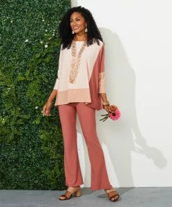 Coupon ⌛ MarlaWynne WynneLayers Luxe Crepe Easy Fit Top Cloud 😀 -Outlet MarlaWynne Sales unnamed file 1814