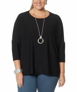 Coupon ⌛ MarlaWynne WynneLayers Luxe Crepe Easy Fit Top Cloud 😀 -Outlet MarlaWynne Sales unnamed file 1817