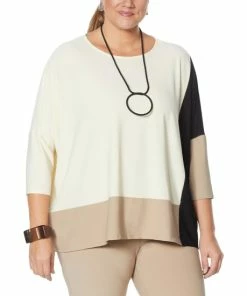 Coupon ⌛ MarlaWynne WynneLayers Luxe Crepe Easy Fit Top Cloud 😀 -Outlet MarlaWynne Sales unnamed file 1819