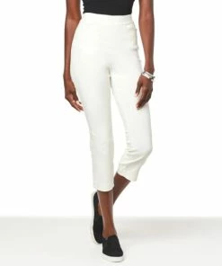 Buy 👍 MarlaWynne Cropped FLATTERfit Pant With Pockets Cloud 😀 -Outlet MarlaWynne Sales unnamed file 1843