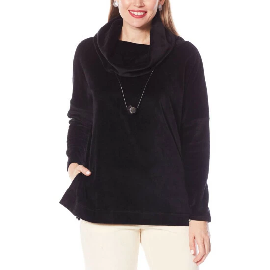 Top 10 โค๏ธ MarlaWynne WynneLayers Velour Knit Cowl-Neck Top Light Heather Gray ๐ 3 Top 10 โค๏ธ MarlaWynne WynneLayers Velour Knit Cowl-Neck Top Light Heather Gray ๐