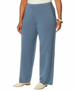 Outlet 🧨 MarlaWynne WynneLayers Sweater Knit Straight Leg Pull-On Pant Sage ❤️ -Outlet MarlaWynne Sales unnamed file 1907