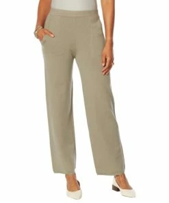 Outlet 🧨 MarlaWynne WynneLayers Sweater Knit Straight Leg Pull-On Pant Sage ❤️ -Outlet MarlaWynne Sales unnamed file 1912