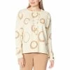 Buy 🔔 MarlaWynne SoftKNIT Circles Jacquard Boxy Sweater Light Heather Gray/twilight Blue ✔️ -Outlet MarlaWynne Sales unnamed file 1913
