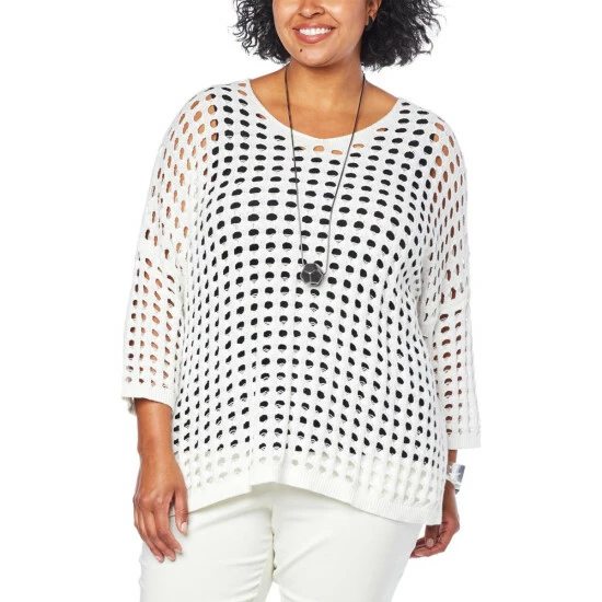 Cheapest ๐ MarlaWynne WynneLayers Open Stitch Cotton Knit Top Indigo โ๏ธ 12 Cheapest ๐ MarlaWynne WynneLayers Open Stitch Cotton Knit Top Indigo โ๏ธ - Image 10