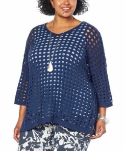 Cheapest ๐ MarlaWynne WynneLayers Open Stitch Cotton Knit Top Indigo โ๏ธ 24 Cheapest ๐ MarlaWynne WynneLayers Open Stitch Cotton Knit Top Indigo โ๏ธ -Outlet MarlaWynne Sales unnamed file 1943