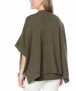 Coupon 🎉 MarlaWynne Sweater Knit Poncho Cardigan Oyster ✔️ -Outlet MarlaWynne Sales unnamed file 1947