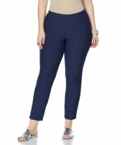 Brand new 🌟 MarlaWynne WynneLayers Essential Knit Crepe Ankle Pant - Fashion Colors Burnt Red 🔥 -Outlet MarlaWynne Sales unnamed file 1955