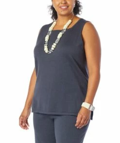 Brand new 😉 MarlaWynne Square-Neck Sweater Knit Tank Ecru ❤️ -Outlet MarlaWynne Sales unnamed file 1970