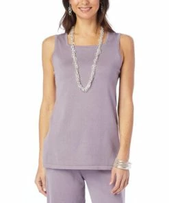 Brand new 😉 MarlaWynne Square-Neck Sweater Knit Tank Ecru ❤️ -Outlet MarlaWynne Sales unnamed file 1971