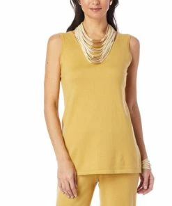 Brand new 😉 MarlaWynne Square-Neck Sweater Knit Tank Ecru ❤️ -Outlet MarlaWynne Sales unnamed file 1972