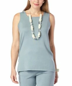 Brand new 😉 MarlaWynne Square-Neck Sweater Knit Tank Ecru ❤️ -Outlet MarlaWynne Sales unnamed file 1973