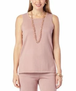 Brand new 😉 MarlaWynne Square-Neck Sweater Knit Tank Ecru ❤️ -Outlet MarlaWynne Sales unnamed file 1974