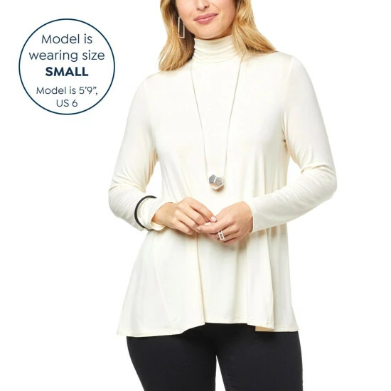 Best deal ๐ MarlaWynne WynneLayers Turtleneck Butterfly Tee Russet โ 5 Best deal ๐ MarlaWynne WynneLayers Turtleneck Butterfly Tee Russet โ - Image 3