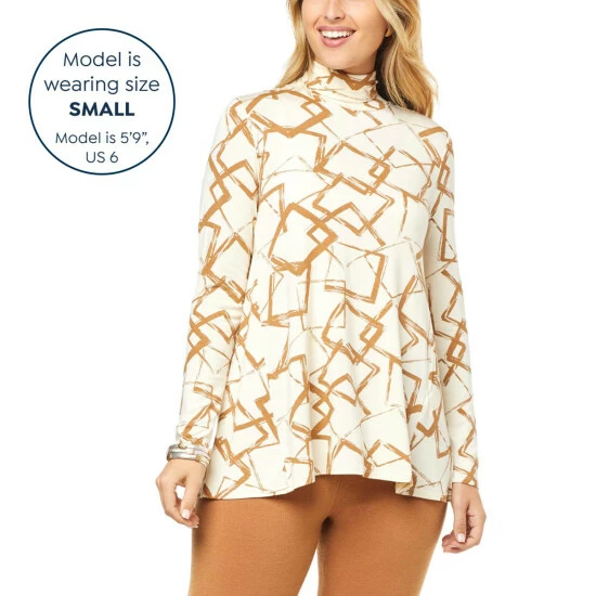 Best deal ๐ MarlaWynne WynneLayers Turtleneck Butterfly Tee Russet โ 6 Best deal ๐ MarlaWynne WynneLayers Turtleneck Butterfly Tee Russet โ - Image 4