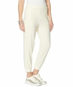 Cheap ❤️ MarlaWynne WynneLayers Luxe Crepe Pull-On Jogger Pant Canyon Rose 🔔
