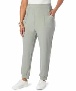 Cheap ❤️ MarlaWynne WynneLayers Luxe Crepe Pull-On Jogger Pant Canyon Rose 🔔 -Outlet MarlaWynne Sales unnamed file 2028