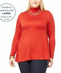 Best deal ๐ MarlaWynne WynneLayers Turtleneck Butterfly Tee Russet โ 22 Best deal ๐ MarlaWynne WynneLayers Turtleneck Butterfly Tee Russet โ -Outlet MarlaWynne Sales unnamed file 205