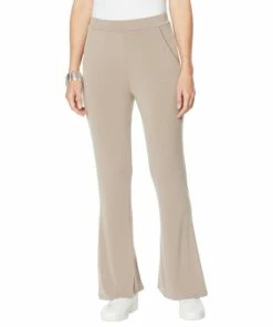 Flash Sale 🔔 MarlaWynne WynneLayers Matte Jersey Flare-Leg Pant With Pockets Latte 😉 -Outlet MarlaWynne Sales unnamed file 2062