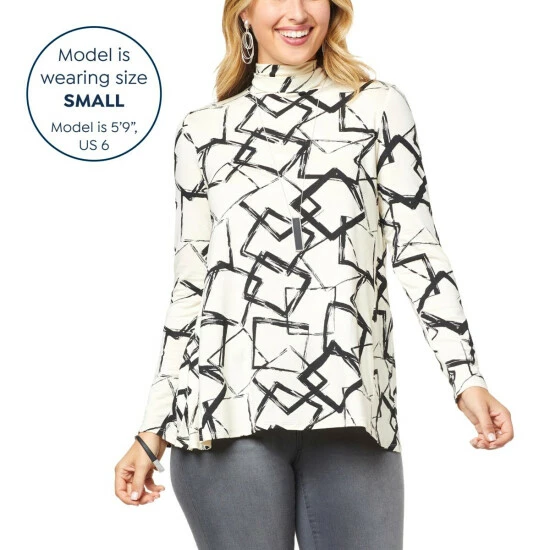 Best deal ๐ MarlaWynne WynneLayers Turtleneck Butterfly Tee Russet โ 11 Best deal ๐ MarlaWynne WynneLayers Turtleneck Butterfly Tee Russet โ - Image 9