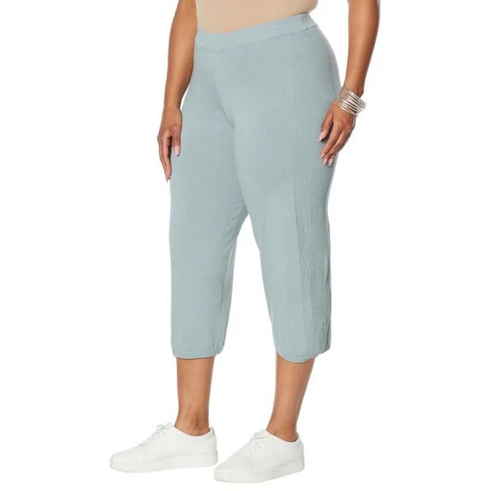 Best Pirce ๐ MarlaWynne WynneLayers Sweater Knit Side Panel Crop Pant Slate ๐ 8 Best Pirce ๐ MarlaWynne WynneLayers Sweater Knit Side Panel Crop Pant Slate ๐ - Image 6