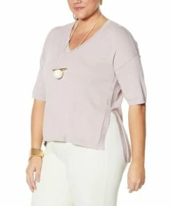 Cheap 🛒 MarlaWynne WynneLayers Boxy Sweater Knit Top Slate 💯 -Outlet MarlaWynne Sales unnamed file 2095