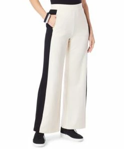 Coupon 🛒 MarlaWynne WynneLayers Luxe Knit Wide Leg Pull-On Pant Ecru 🤩