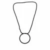 Cheap ⭐ MarlaWynne 27-1/4" Black Open Circle Cord Drop Necklace 🥰 -Outlet MarlaWynne Sales unnamed file 2133