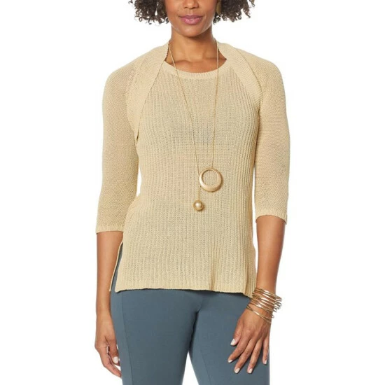 Top 10 ๐ฅ MarlaWynne WynneLayers "Sleeves Please" Knit Shrug Sage ๐ 11 Top 10 ๐ฅ MarlaWynne WynneLayers "Sleeves Please" Knit Shrug Sage ๐ - Image 9