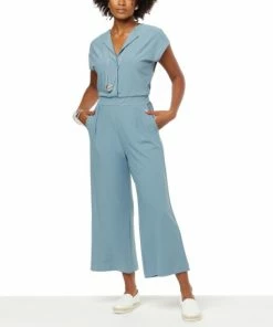 Deals 👍 MarlaWynne WynneLayers Luxe Crepe Jumpsuit Dark Camel 🎉 -Outlet MarlaWynne Sales unnamed file 2210