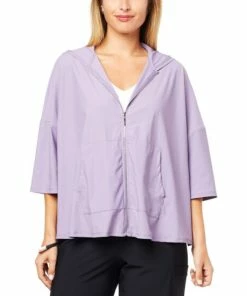 Outlet 🎉 MarlaWynne WynneLayers Stretch Tech Hoodie Cloud 😍 -Outlet MarlaWynne Sales unnamed file 2219