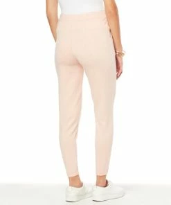 Best Pirce ✨ MarlaWynne WynneLayers Cotton-Linen Blend Jogger Shell Pink 👍 -Outlet MarlaWynne Sales unnamed file 2244