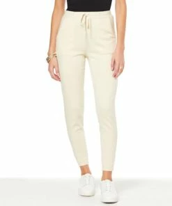 Best Pirce ✨ MarlaWynne WynneLayers Cotton-Linen Blend Jogger Shell Pink 👍 -Outlet MarlaWynne Sales unnamed file 2246