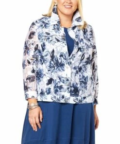 Cheapest ⌛ MarlaWynne WynneLayers Floral Burnout Jacket Sand Combo ✔️ -Outlet MarlaWynne Sales unnamed file 2252