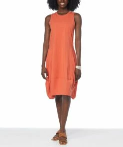 Cheapest 😉 MarlaWynne Sleeveless Lantern Hem Balloon 👗 Dress Indigo 🔥 -Outlet MarlaWynne Sales unnamed file 2272