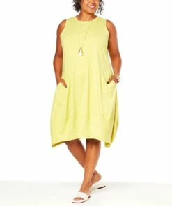 Cheapest 😉 MarlaWynne Sleeveless Lantern Hem Balloon 👗 Dress Indigo 🔥 -Outlet MarlaWynne Sales unnamed file 2273