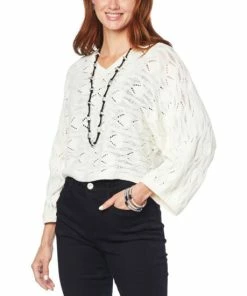 Best Sale 😀 MarlaWynne WynneLayers Open Stitch Sweater Knit Popover Lavender 🌟 -Outlet MarlaWynne Sales unnamed file 2284