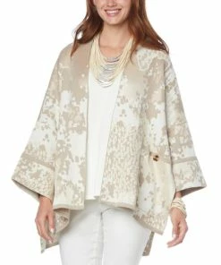 Best Pirce 🎉 MarlaWynne Jacquard Knit Matte Shine Topper Sand Combo ✔️ -Outlet MarlaWynne Sales unnamed file 2290