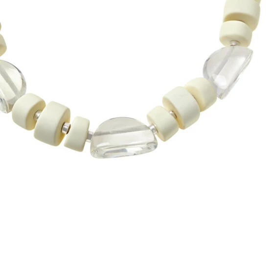 Best Sale ๐ MarlaWynne 60" Bi-Color Clear Station Adjustable Necklace Black/clear โ๏ธ 6 Best Sale ๐ MarlaWynne 60" Bi-Color Clear Station Adjustable Necklace Black/clear โ๏ธ - Image 4