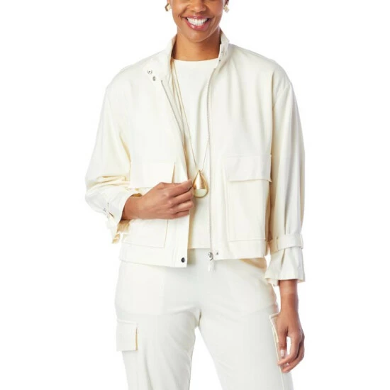 Best Sale ๐ MarlaWynne WynneLayers Polished Knit Jacket With Belted Cuff Inky Blue โ๏ธ 5 Best Sale ๐ MarlaWynne WynneLayers Polished Knit Jacket With Belted Cuff Inky Blue โ๏ธ - Image 3