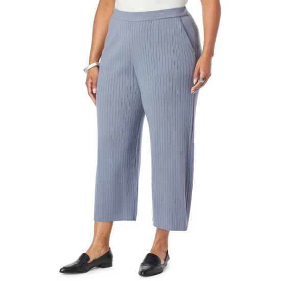 Budget ๐ MarlaWynne WynneLayers Cropped Wide Leg Rib Sweater Pant Ecru โ๏ธ 9 Budget ๐ MarlaWynne WynneLayers Cropped Wide Leg Rib Sweater Pant Ecru โ๏ธ - Image 7