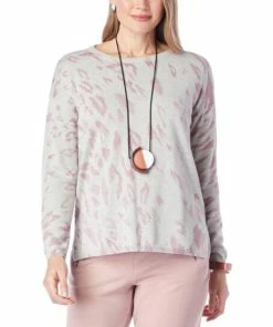 Coupon 💯 MarlaWynne WynneLayers Brushstroke Animal Print Box Sweater Sage/ecru ⭐ -Outlet MarlaWynne Sales unnamed file 2373