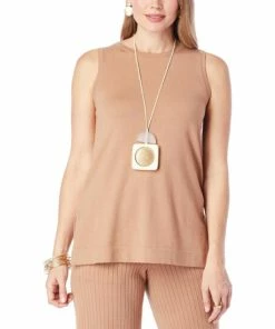 Buy 🛒 MarlaWynne WynneLayers SoftKNIT Sweater Knit Bateau Neck Tank Storm Blue 🎉 -Outlet MarlaWynne Sales unnamed file 2398