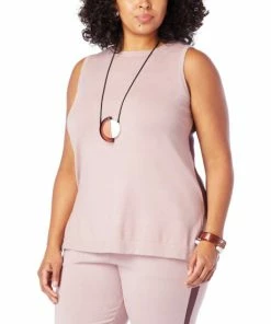 Brand new 😍 MarlaWynne WynneLayers SoftKNIT 2-Tone Tank Woodrose/plumberry 🛒 -Outlet MarlaWynne Sales unnamed file 2435