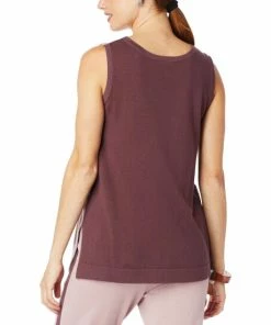 Brand new 😍 MarlaWynne WynneLayers SoftKNIT 2-Tone Tank Woodrose/plumberry 🛒 -Outlet MarlaWynne Sales unnamed file 2436