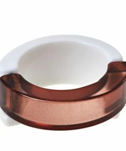 Deals 🎉 MarlaWynne Colorblock 7-1/2" Hinged Bangle Bracelet Smoky/white 👏